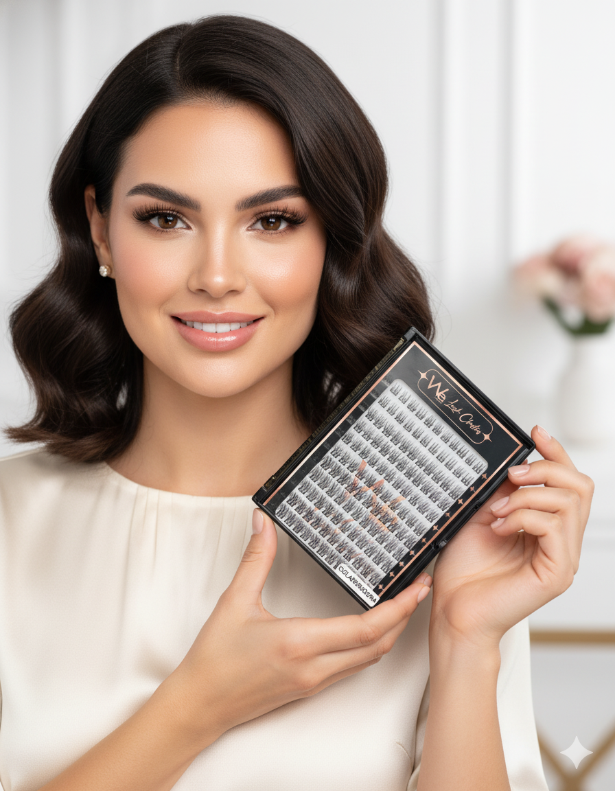 Pestañas We - Lash Clusters - Comprometida