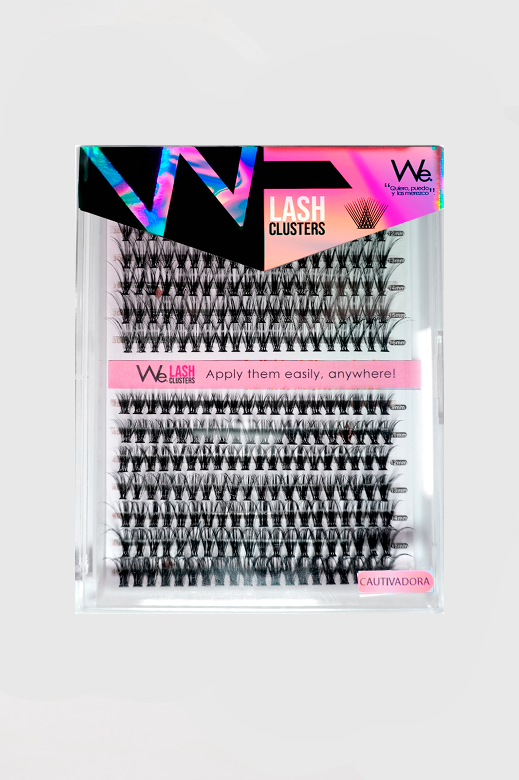 Pestañas We - Lash Clusters - Cautivadora