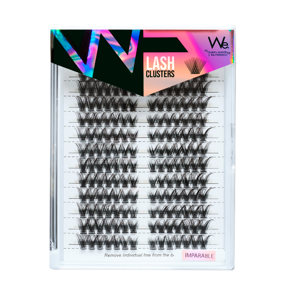 Pestañas We - Lash Clusters - Imparable