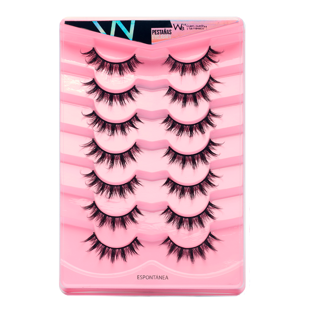 Pestañas We - x7 Espontanea