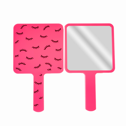 Espejo de Mano - Cuadrado Pestañas - We cosmetics