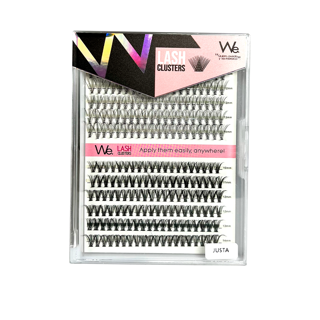 Pestañas We - Lash Clusters - Justa
