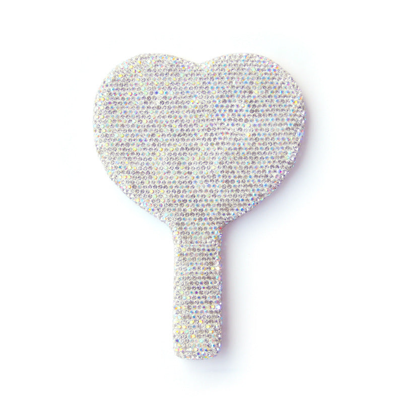 Espejo de Mano - Corazon brillos - We cosmetics