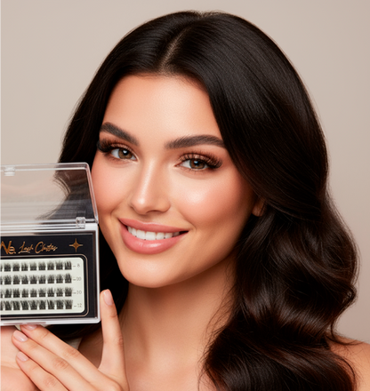 Pestañas We - Lash Clusters - Resiliente X4