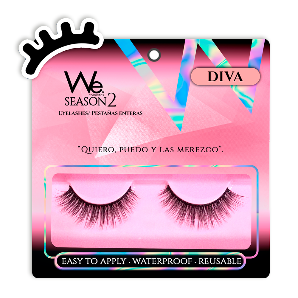 Pestañas We - Diva Unidad