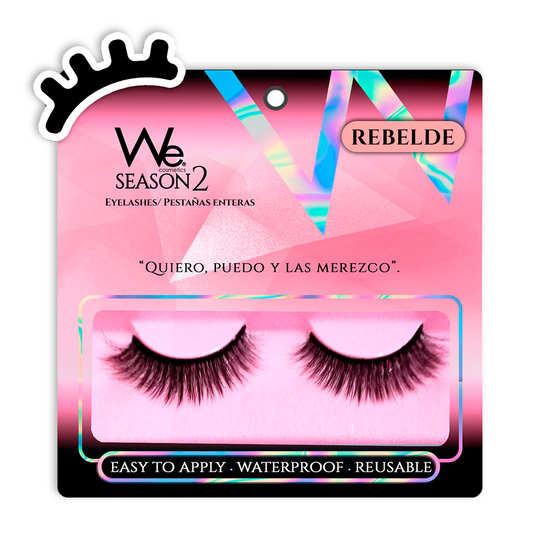 Pestañas We - Rebelde