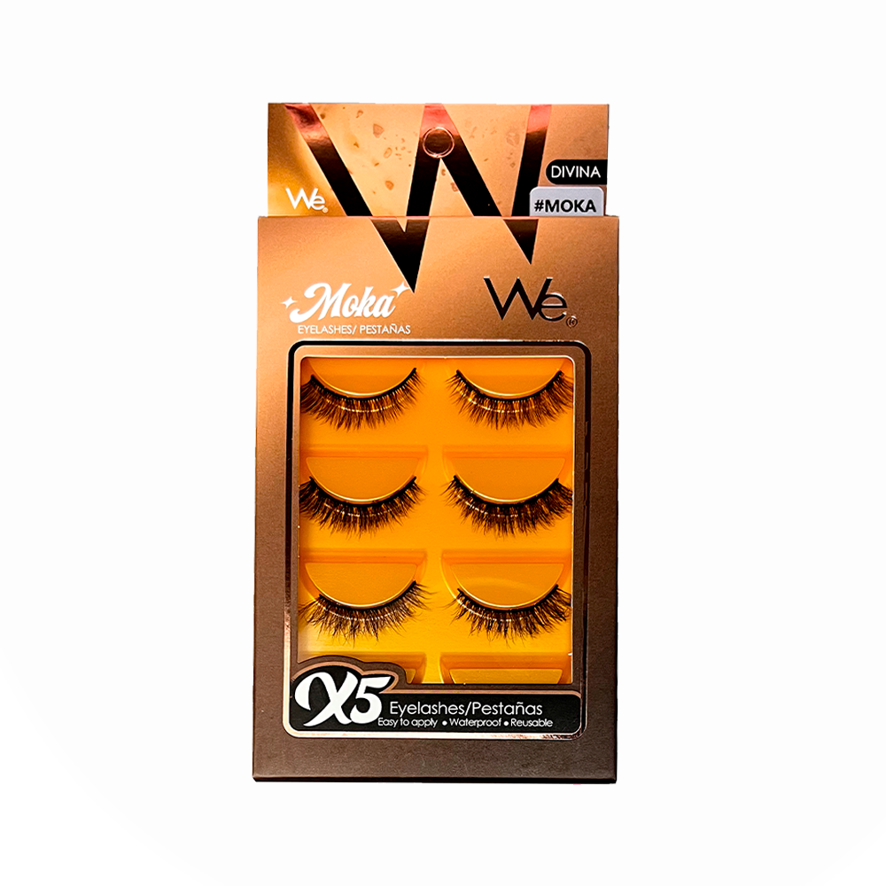 Pestañas Cafes We - x5 Divina - Pestañas Moka