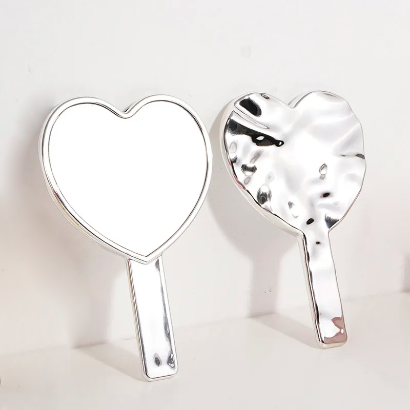 Espejo de Mano - corazon Ondulado - We cosmetics