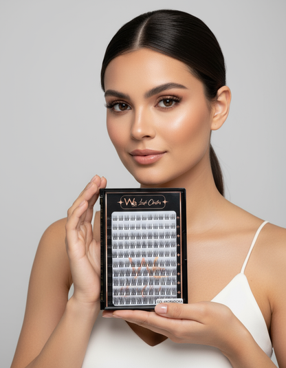 Pestañas We - Lash Clusters - Colaboradora