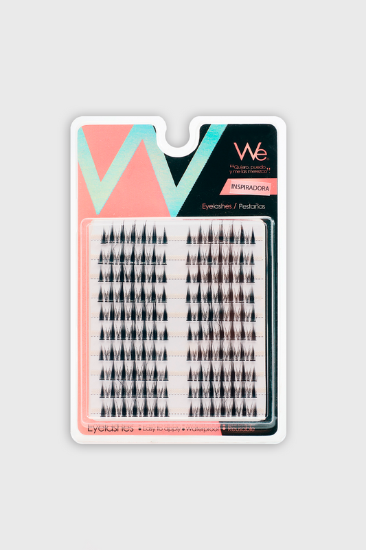 Pestañas We - Lash Clusters - Inspiradora