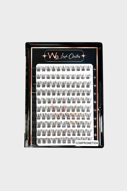 Pestañas We - Lash Clusters - Comprometida