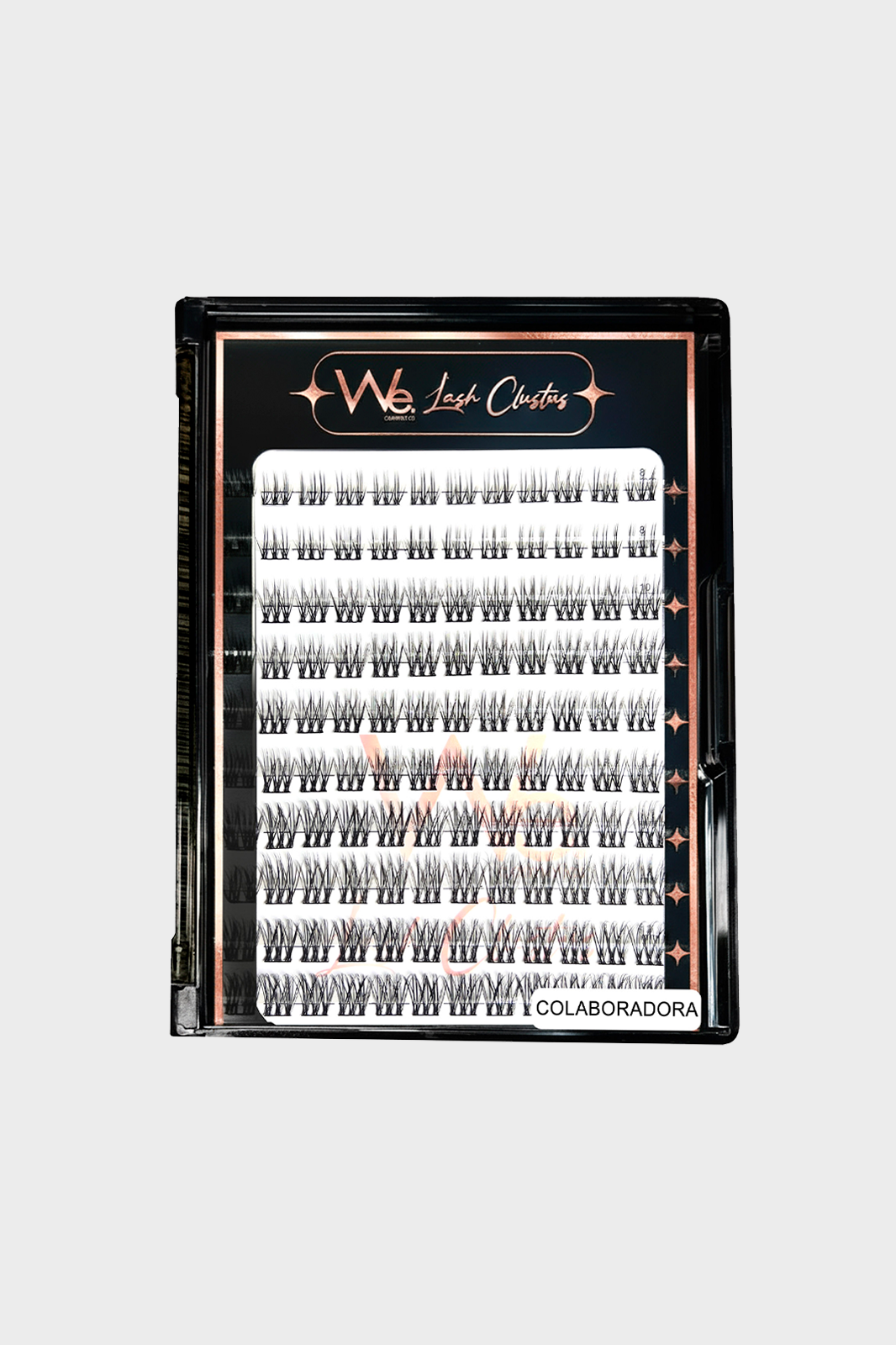 Pestañas We - Lash Clusters - Colaboradora