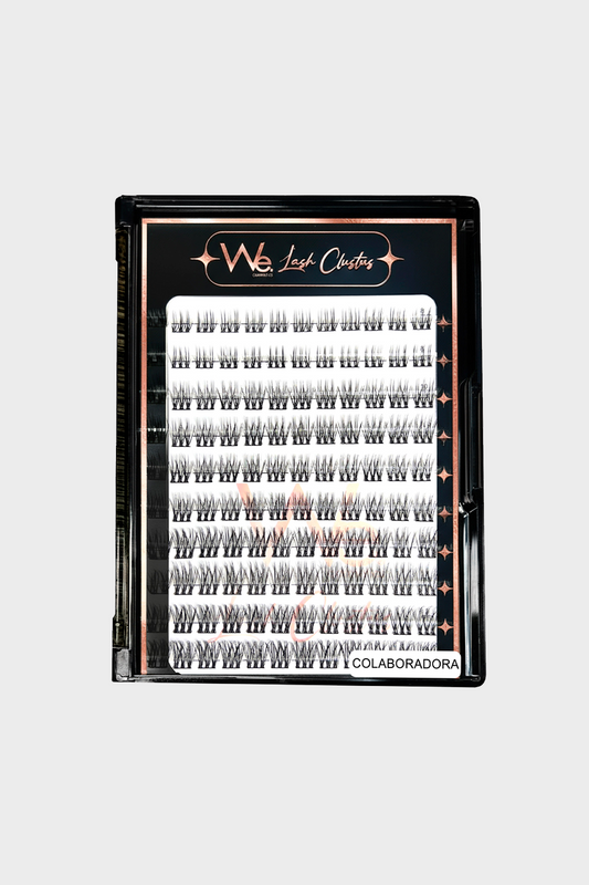 Pestañas We - Lash Clusters - Colaboradora